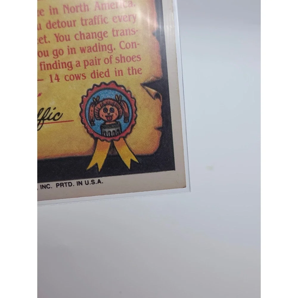 Topps Garbage Pail Kids OS2 Janet Planet Fair 63b